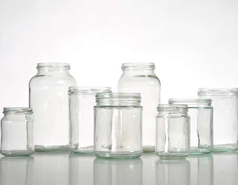 Use screw-top jars for storage 