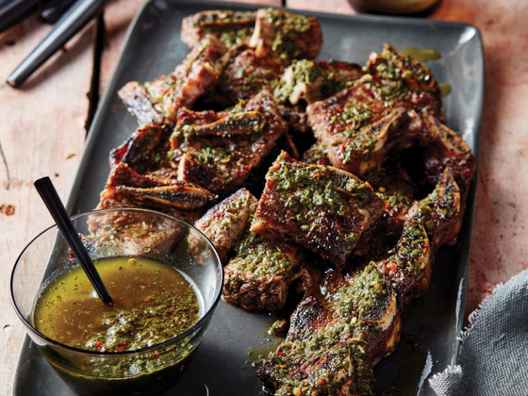 Beef Ribs “Strips” With Chimmi Churri