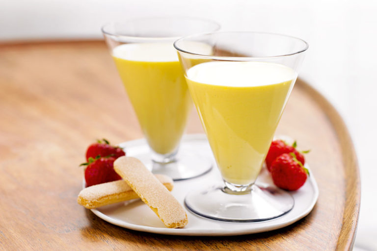 Passionfruit And Honey Zabaglione