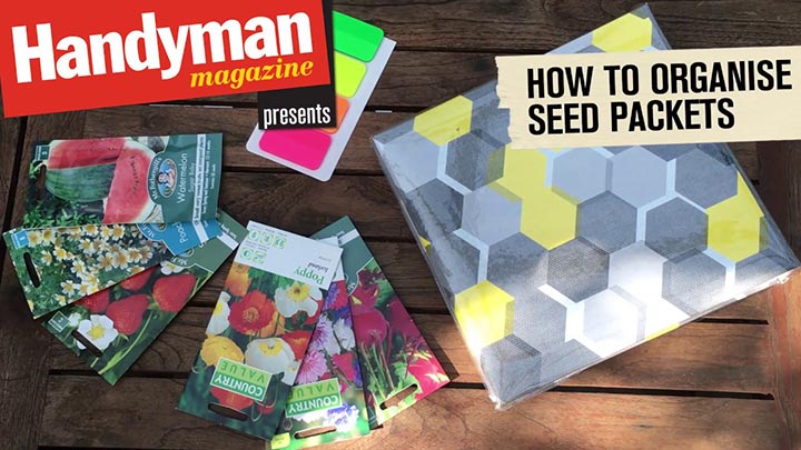 How To Organise Seed Packets