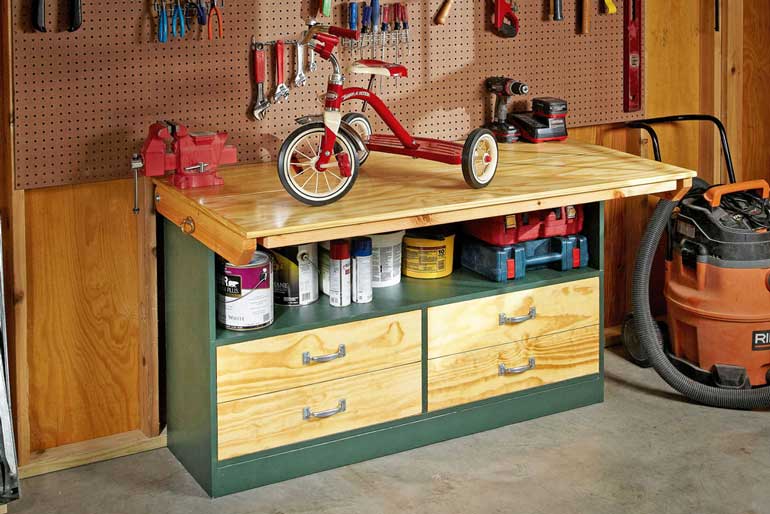 2. Space Saving Workbench