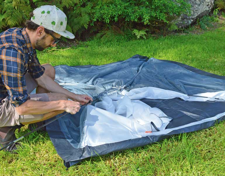 Put Up A Dome Tent In A Flash Australian Handyman Magazine