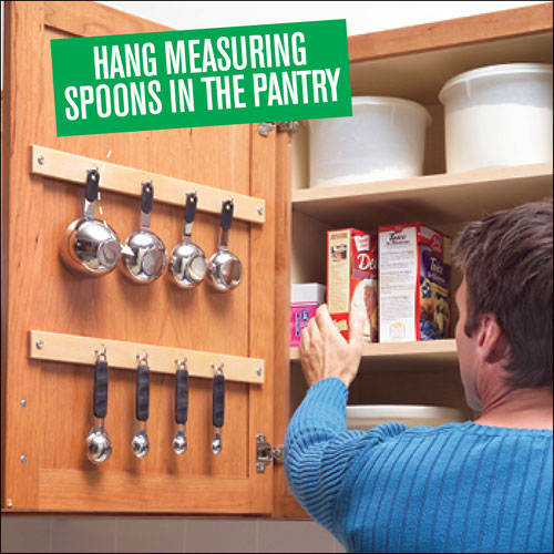 Hang Measure Cups and Spoons