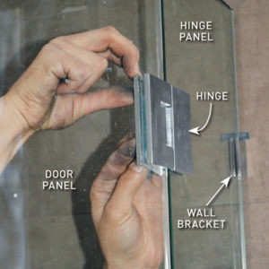 Step 6. Attach the door panel