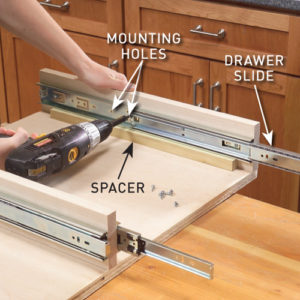 Step 6. Secure the slides