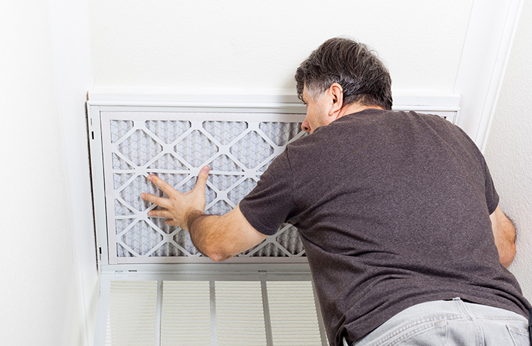 Check HVAC filters