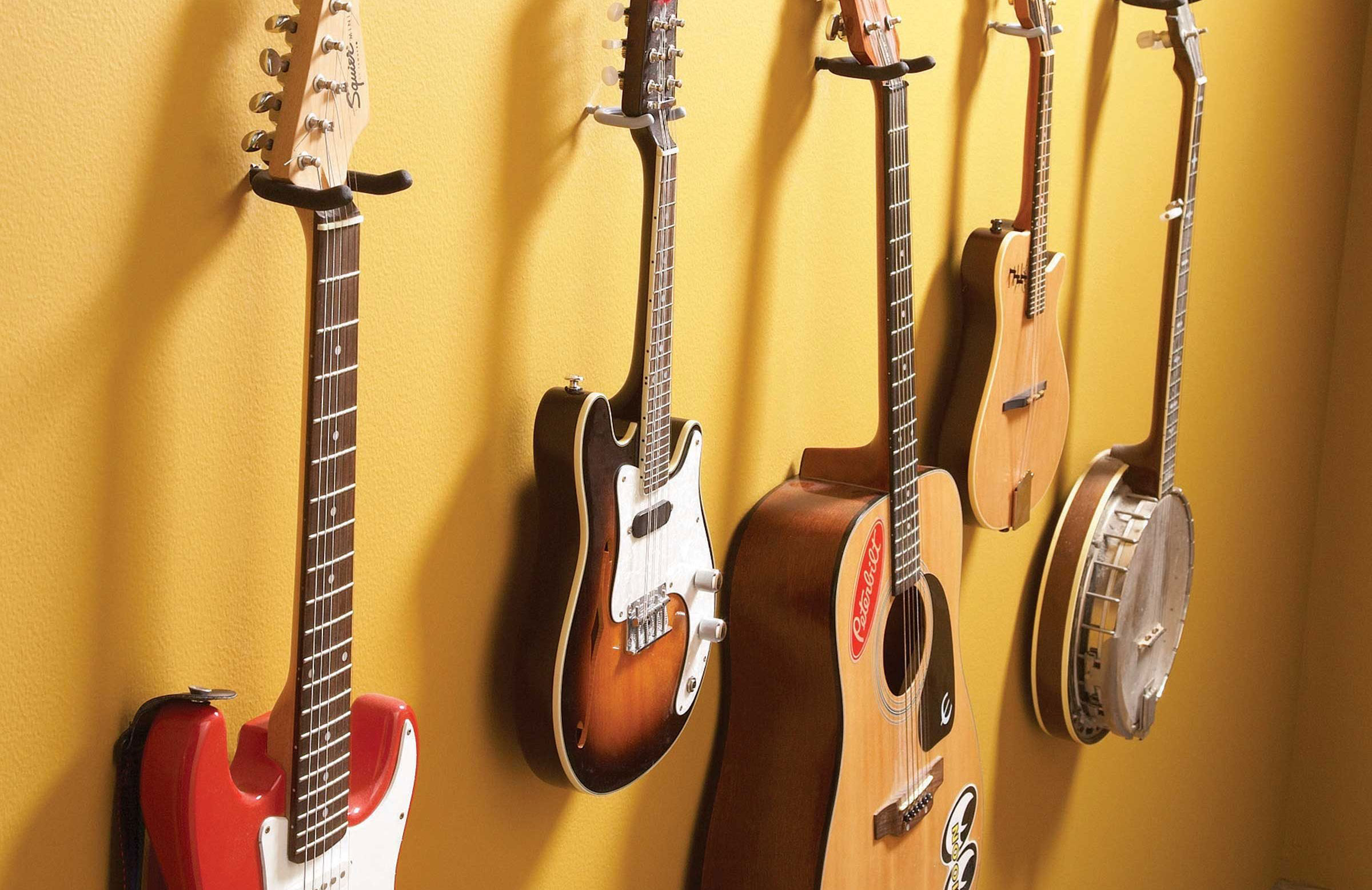 How to store: musical instruments