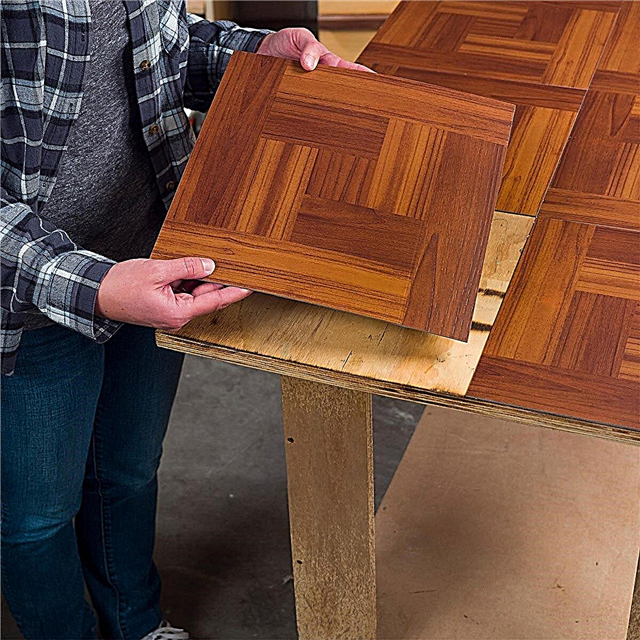 Peel-and-stick vinyl work surface